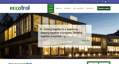 Desktop Screenshot of eccotrol.com
